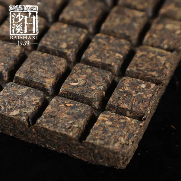 тёмный хэйча Baishaxi 2017  плитка  450g nB44 — изображение 3