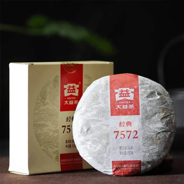 шу пуэр TAETEA "7572" MDaYi 2012 150g nC37