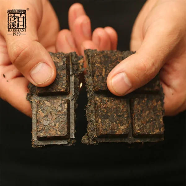 тёмный хэйча Baishaxi 2017  плитка  450g nB44 — изображение 5