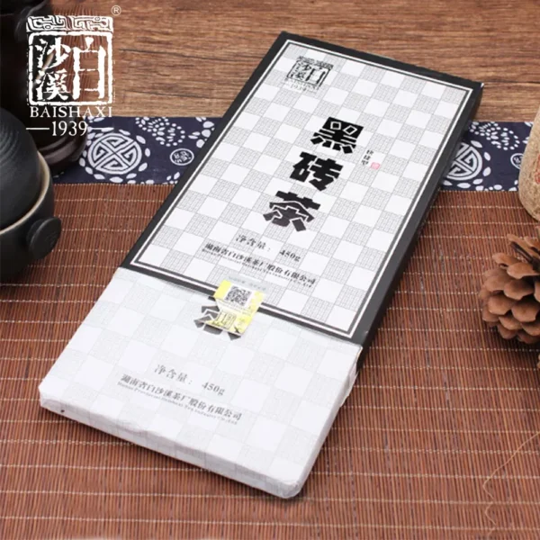 тёмный хэйча Baishaxi 2017  плитка  450g nB44 — изображение 2
