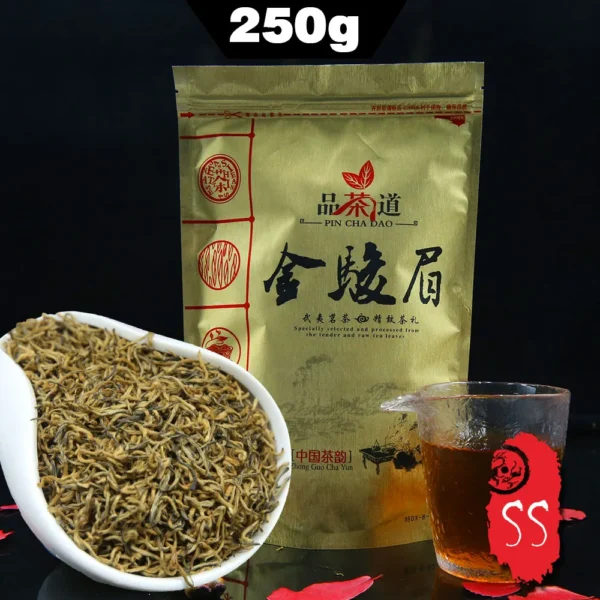 Красный чай Цин Цюнь Мей (Jin Jun Mei) золотые брови Wuyi 250g  nJJM6