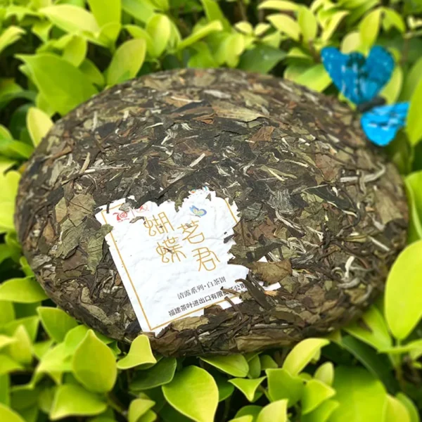 белый Zhongcha Butterfly  "Orchid"  2019 орхидея white  357g zC13 — изображение 3